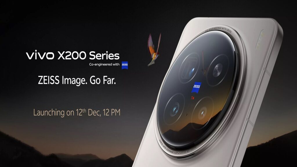 Vivo X200 and X200 Pro with Zeiss Technology Launching in India on December 12